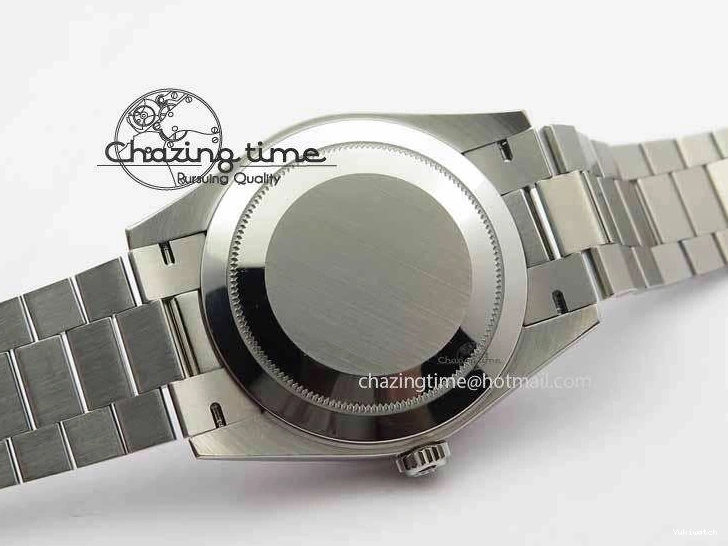 Bracelet 40mm SS ETA2836 On Diamond Silver Bezel Edition BP Dial Maker Day SS Best Date 0522